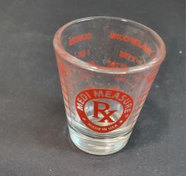 Vintage Rx Medi Shot Glass