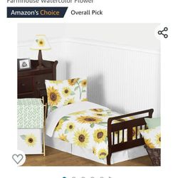 Toddler bed comforter set
