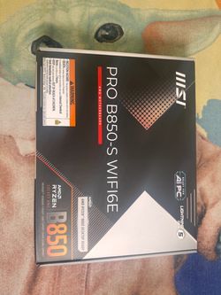 MSI Pro B850-S WIFI6E