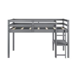 Better Homes & Gardens Twin Loft with Shelf
Gray 