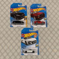 HOTWHEELS Set Of 3(Audi)