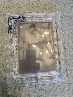 Mikasa Serenade Lead Crystal Picture Frame 5x7