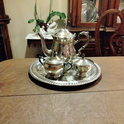 Silver Plated Tea Set (small)