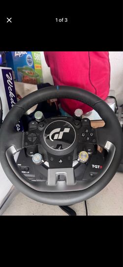 Thrustmaster sim racing wheel and pedals