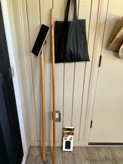 Painting poles & Hook & Loop Drywall Attachment