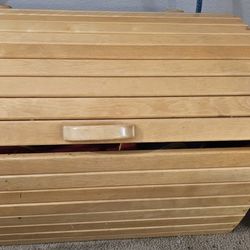 Wooden Toy Chest 