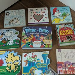 Kids Board Books Bundle (9 Books)