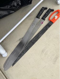 Brand new machetes