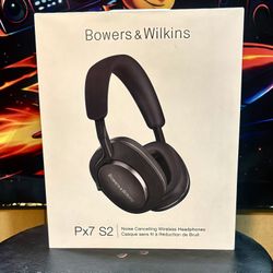 Bowers & Wilkins (Px7 S2) Wireless Noise Cancelling Headphones – Premium Hi-Fi Sound | Adaptive ANC | Luxury Comfort