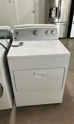Kenmore Dryer White Wrinkle Guard Feature