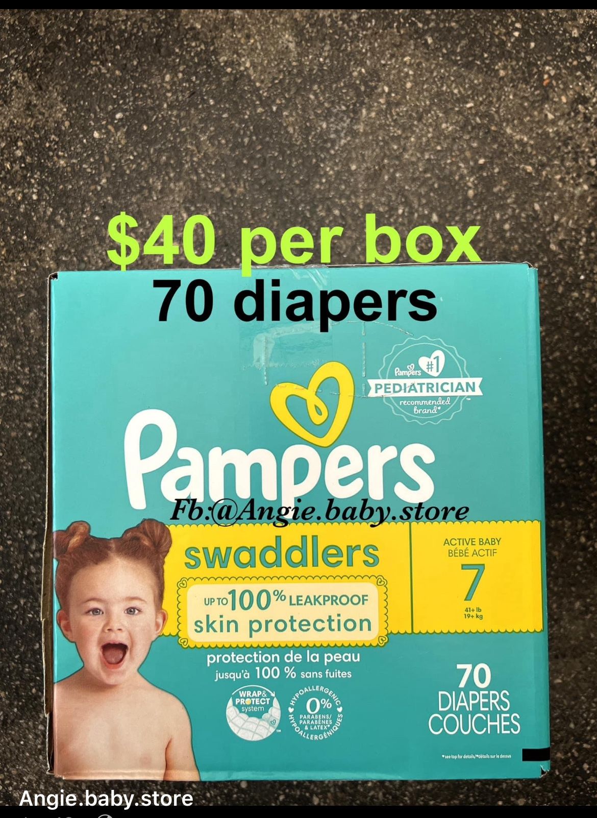 Pampers Swaddlers Size 7