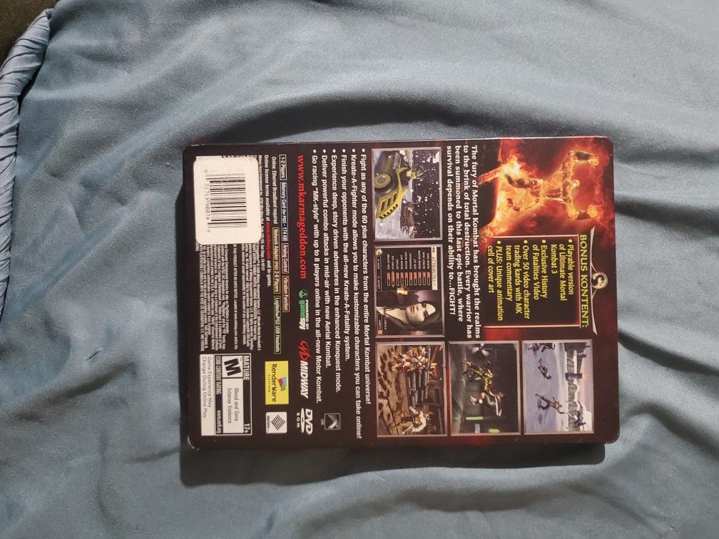 Mortal Kombat Armageddon Premium Edition Ps2