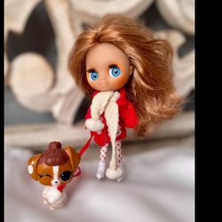 Littlest Pet Shop Blythe Doll Cold Weather Cute Edition 2010 Hasbro
