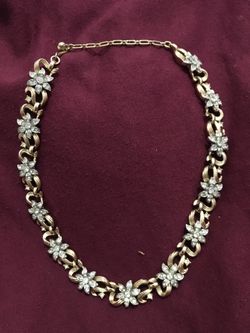Trifari Floral Choker
