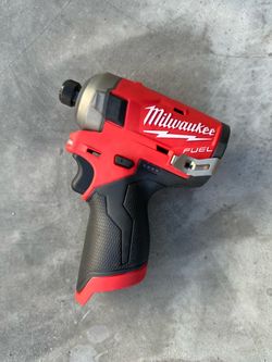 Milwaukee M12 FUEL SURGE 12V Lithium-Ion Brushless Cordless 1/4 in. Hex Impact Driver (Tool-Only)  $75