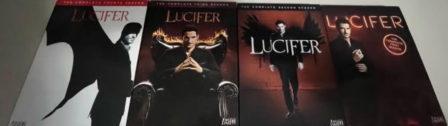 Lucifer Complete Seasons 1–4 DVD Set