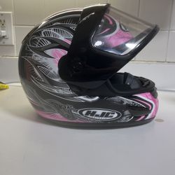 Girls youth HJG  Snowmobile Helmet 