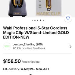 Wahl Magic Clip Gold 