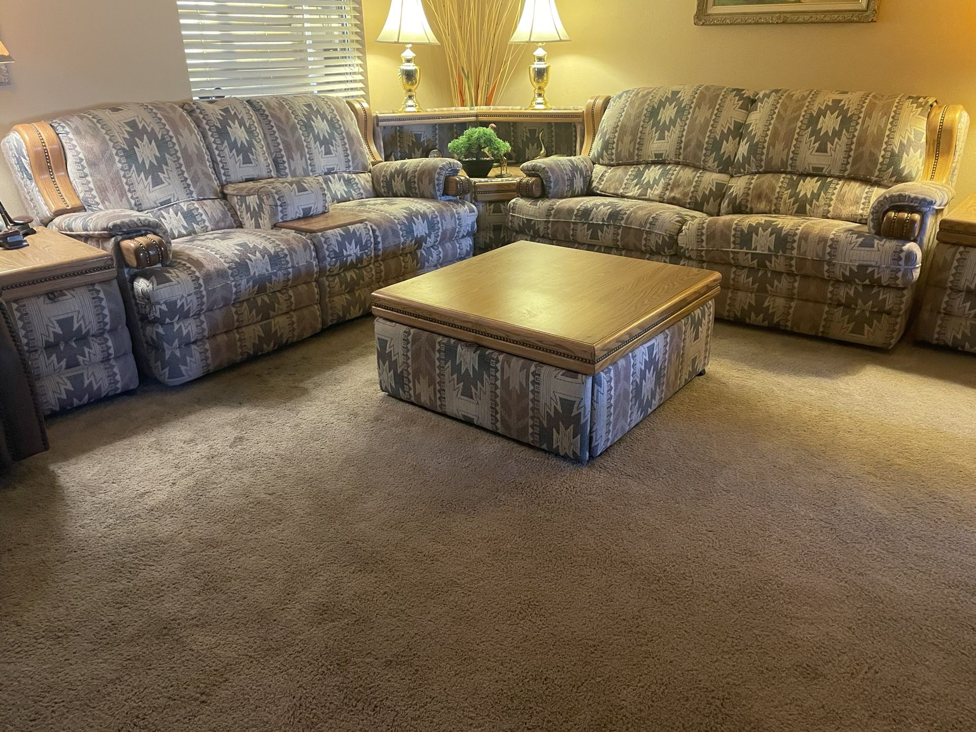 Sofa Recliner Set Sleeper