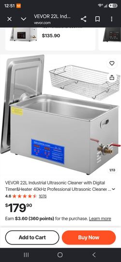 Ultrasonic cleaner