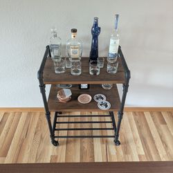 Modern Bar Cart