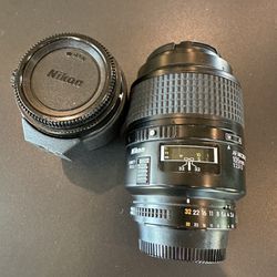Nikon 105mm f/2.8 Macro Lens W/ Extension Tube!