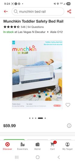 Toddler Bed Safely Rail