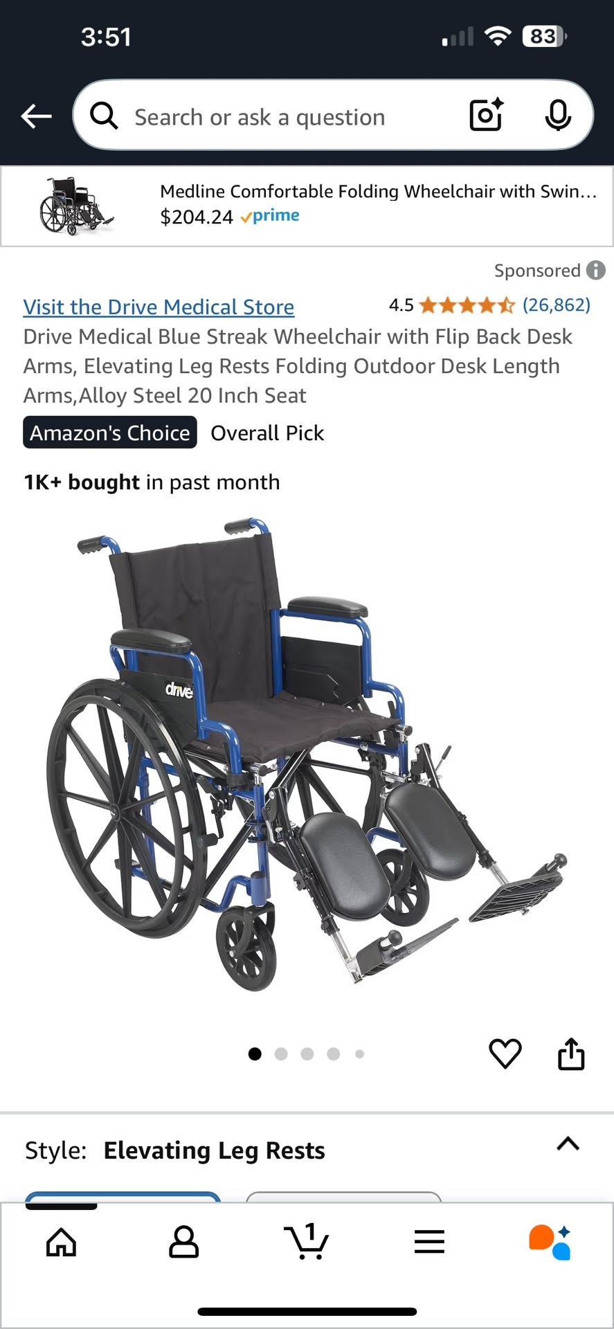 Push Wheelchair