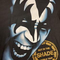 Men’s KISS UK Reprint AOP Shirt - Size Large