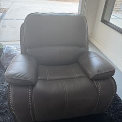 Lazy Boy And Black Table For Sell