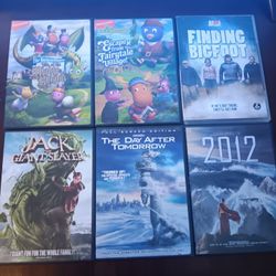 6 Dvds