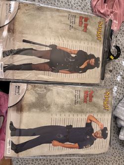 Spirit Halloween Police Officer Costume Set of 2