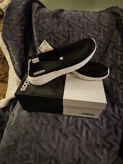 woman's black Adidas size#10