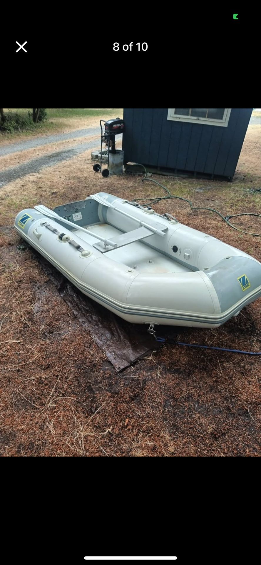 Zodiac Boat And Motor