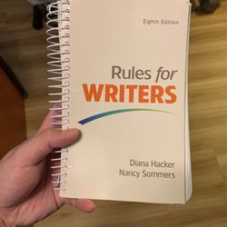 Rules For Writers Book 8th Edition 