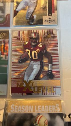 1997 pinnacle Jerry Rice #44