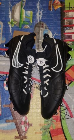 Brand New Nike Huarache 9 Elite Low LAX Football Cleats Black Men Size 14