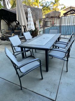 🔥New 7 Piece Costco Patio Dining Set‼️
