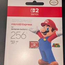 Samsung microSD Express Card 256GB for Nintendo Switch 2