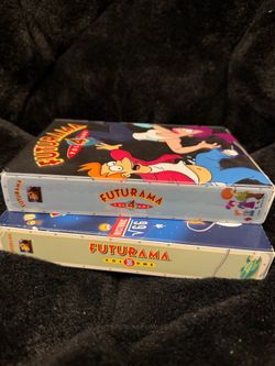 Futurama Volumes 3 and 4 on DVD — the classic Matt Groening series. Sold as a pair.