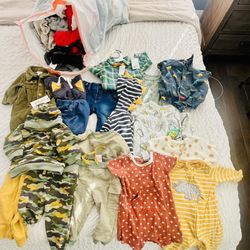 Baby Boy Clothes Lot (newborn -9months)