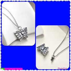 Butterfly Urn W/ Choice Of 3 Charms