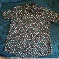 Mens Summer Floral Shirt