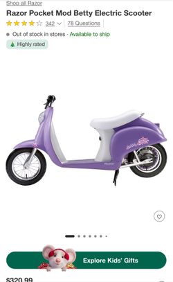 Razor Pocket Mod Betty