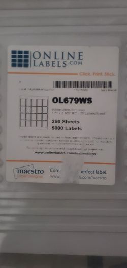 Online Labels Sheets