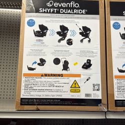 Evenflo Shyft Dualride Infant Car Seat And Stroller Combo 