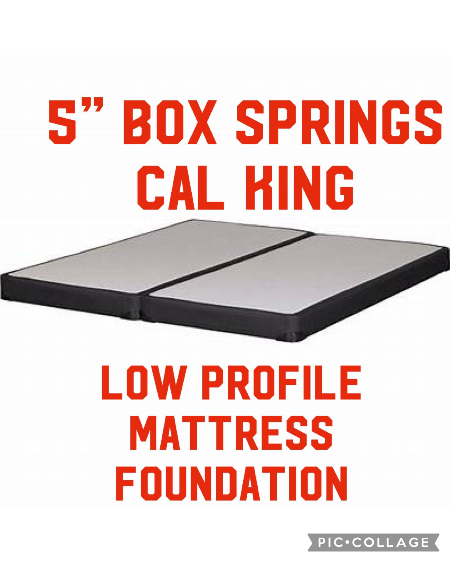5” Cal King Box Springs 