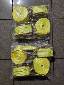 Heavy duty ratchet tie down straps New