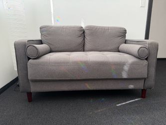 Compact loveseat - Grey (Plus 2 in teal)