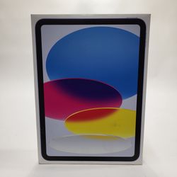 New WiFi Only Apple iPad 10th Gen 64GB Blue A2696